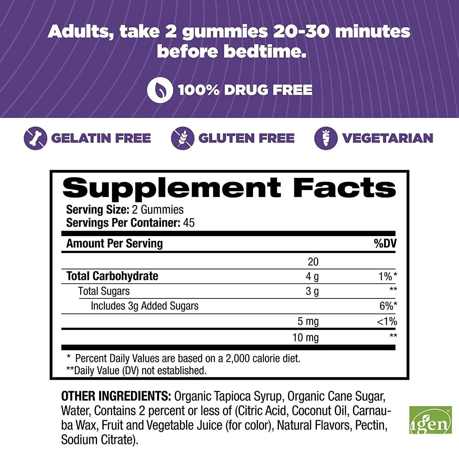 10mg Melatonin Sleeping Gummies